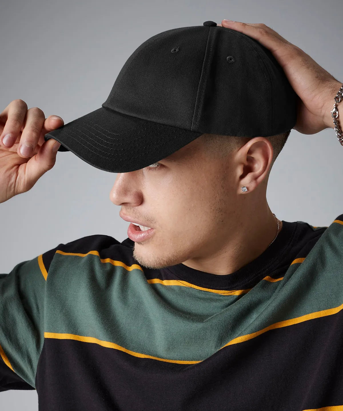 Authentic baseball cap view 4