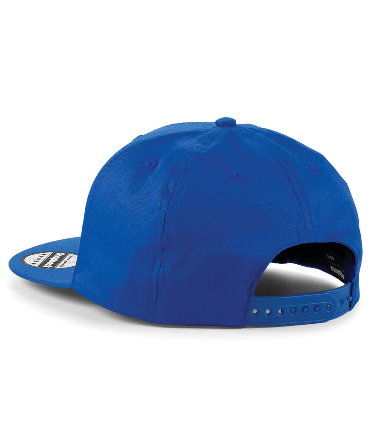 5-panel snapback rapper cap view 3