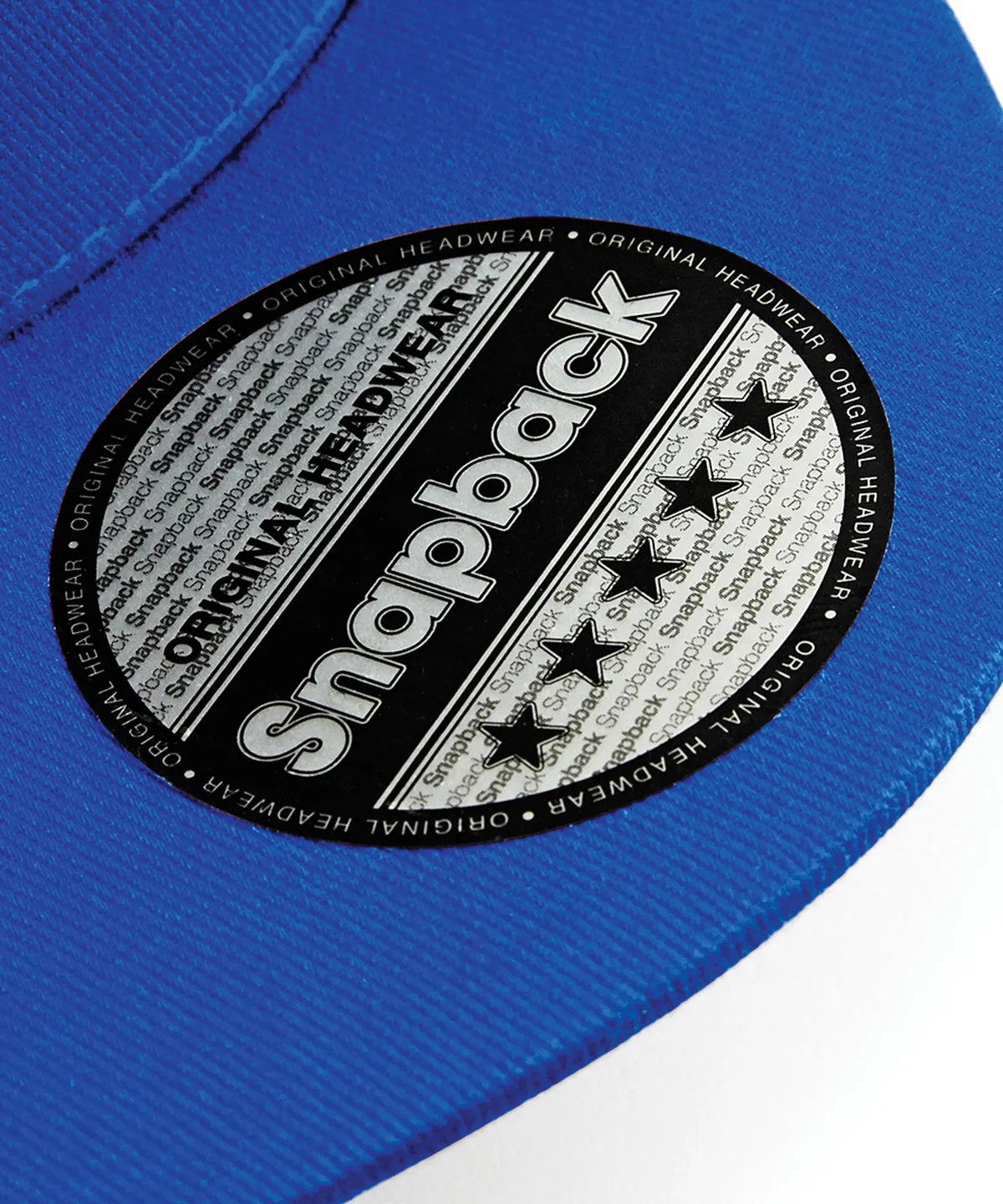 5-panel snapback rapper cap view 4
