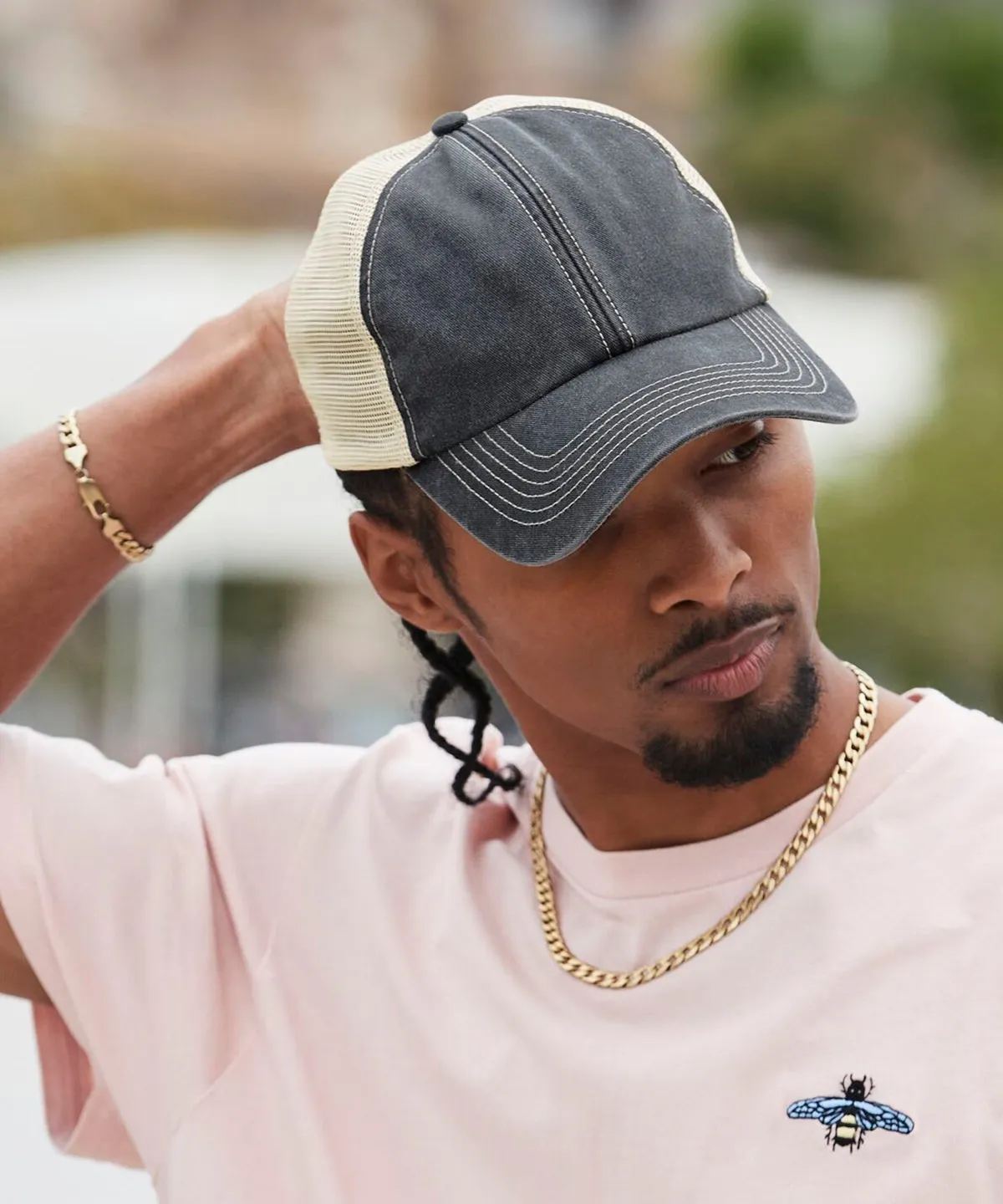 6-panel vintage trucker view 2