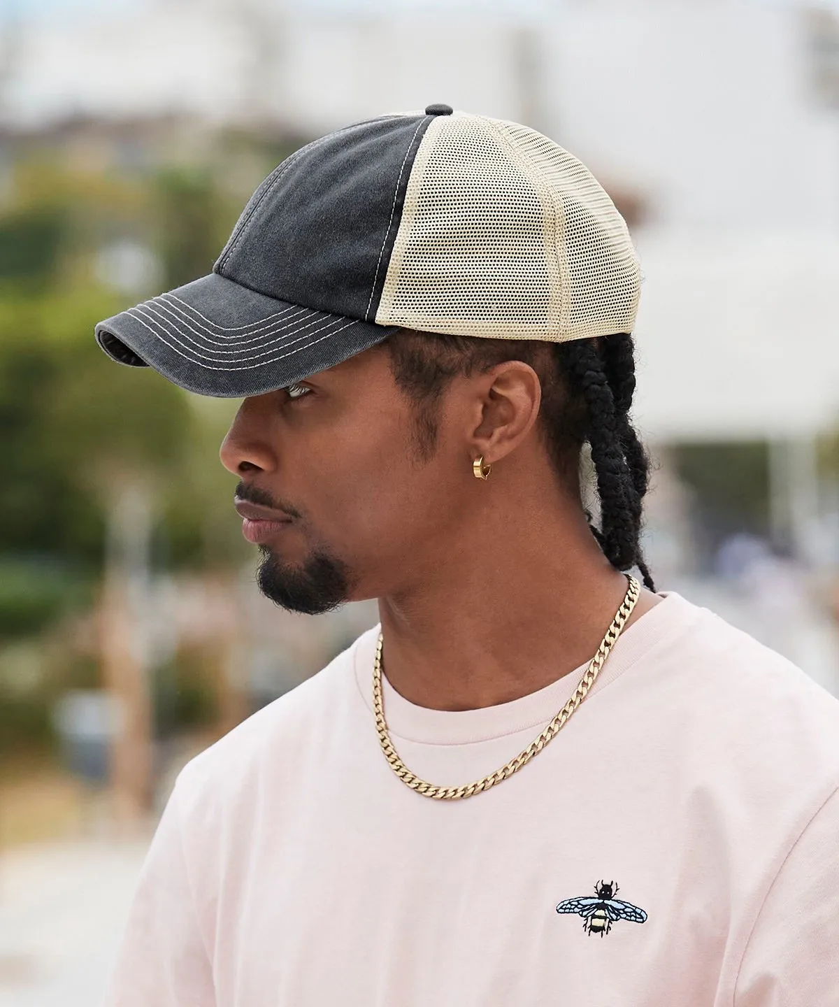 6-panel vintage trucker view 4