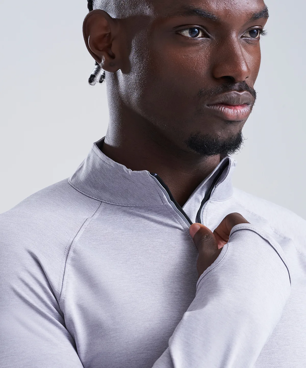 Cool Flex long half-zip top view 5