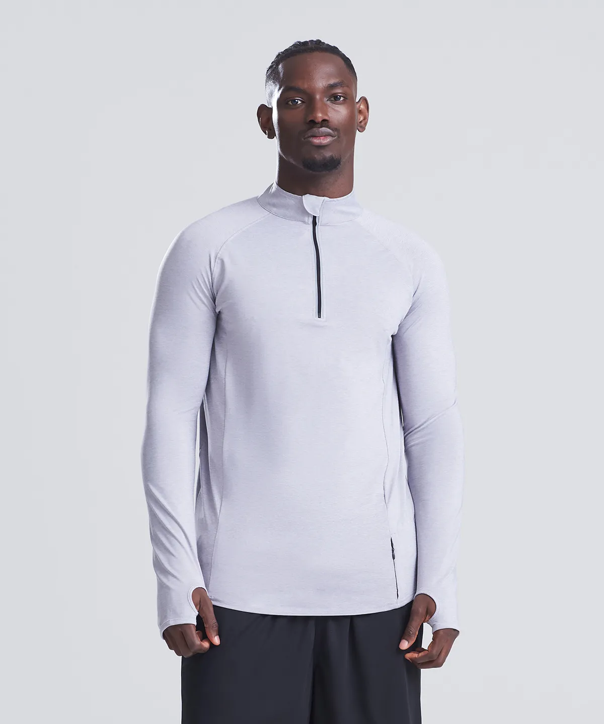 Cool Flex long half-zip top view 6