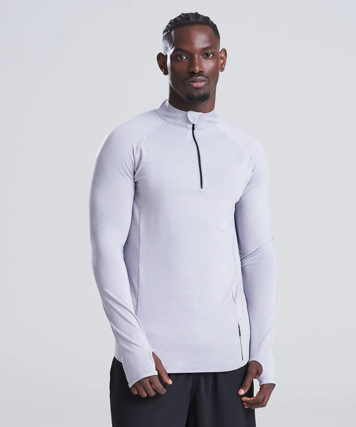 Cool Flex long half-zip top view 8