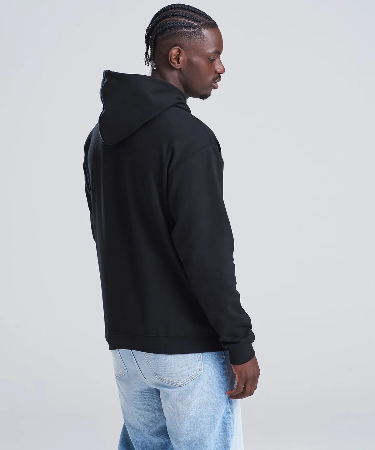 College hoodie view 3