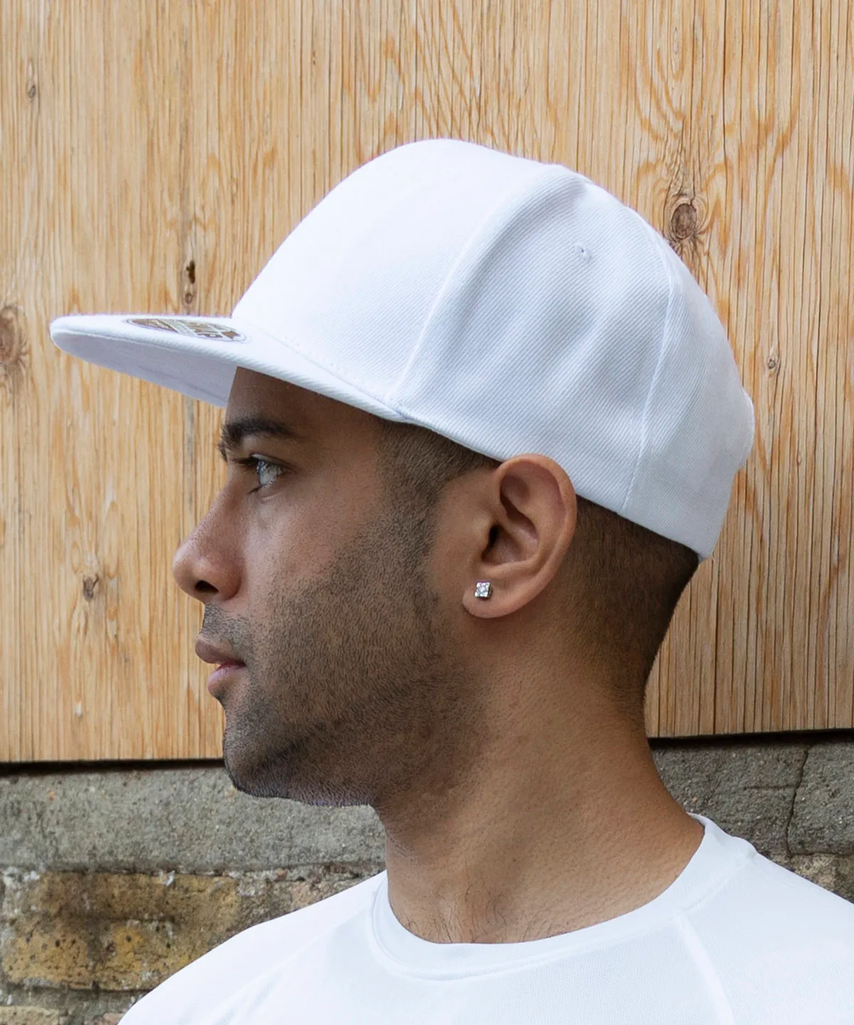 Bronx original flat peak snapback cap view 2