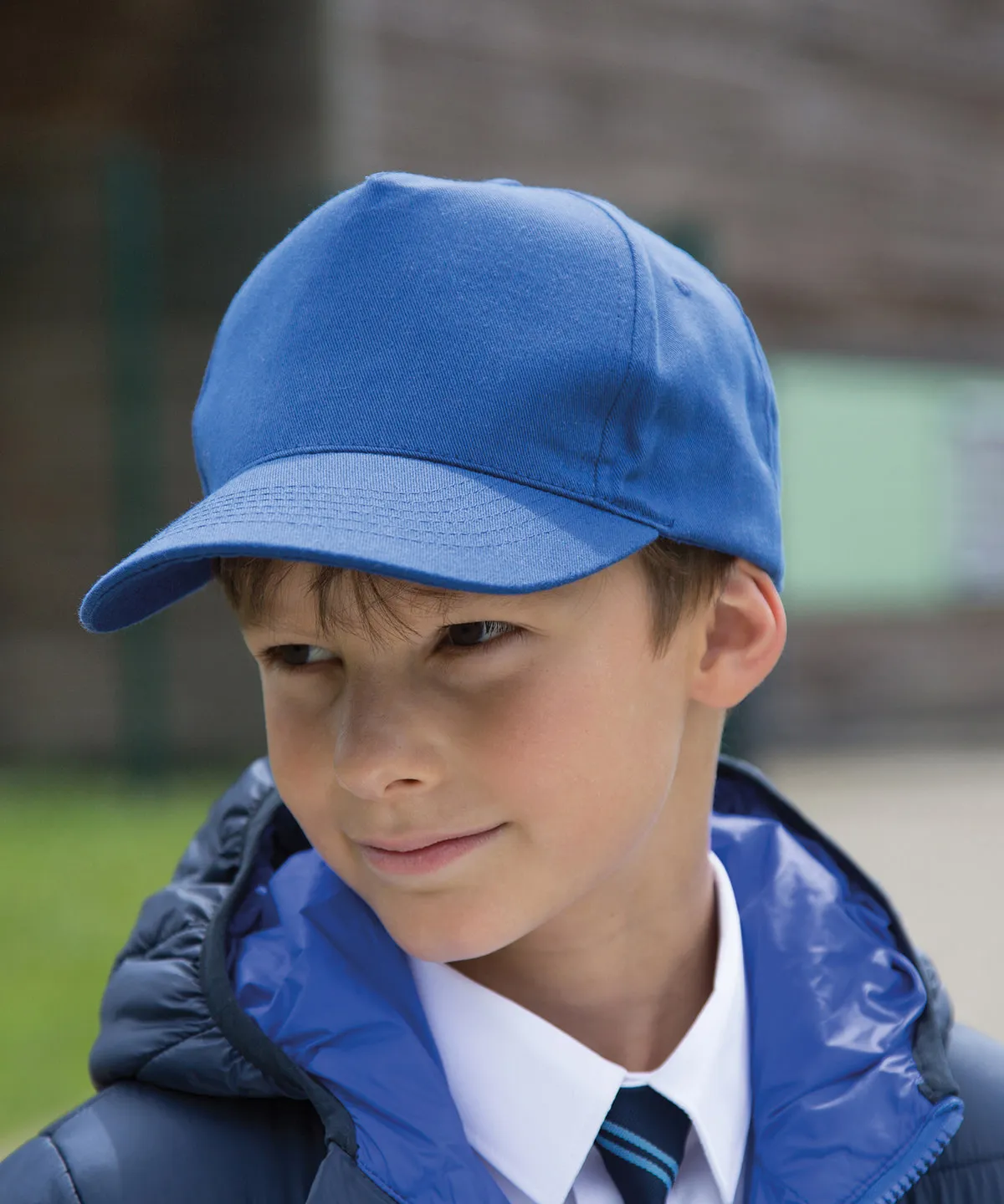 Boston junior 65/35 polycotton cap view 3