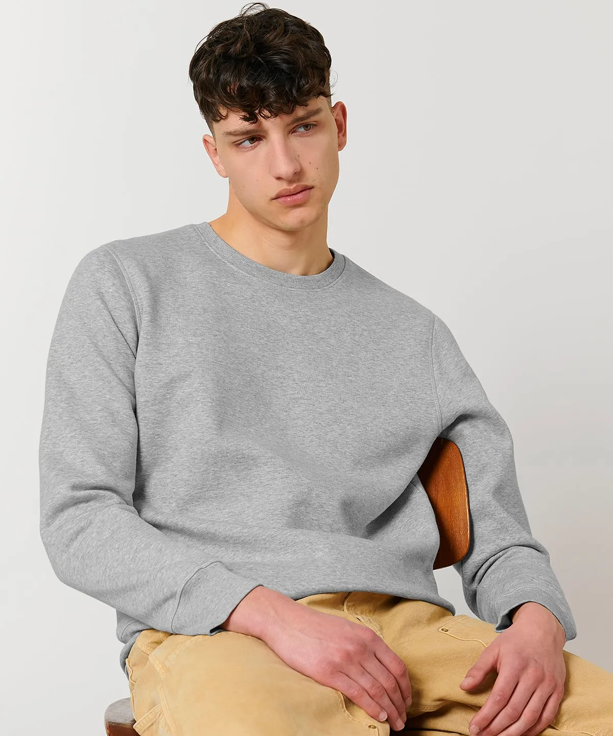 Roller unisex crew neck sweatshirt (STSU868) view 8
