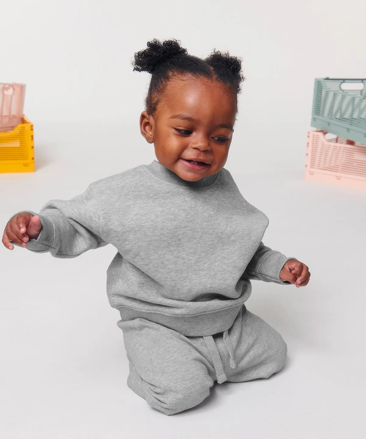 Baby Changer terry crew neck sweatshirt (STSB920) view 2