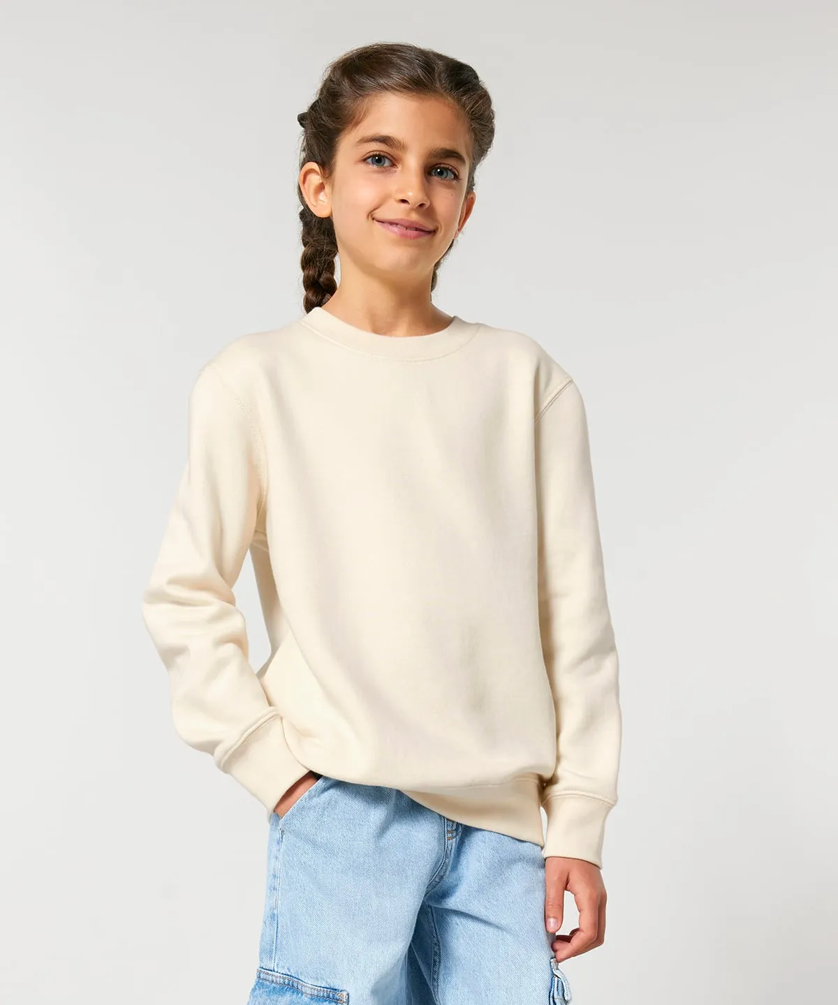 Kids Mini Changer 2.0 iconic crew neck sweatshirt (STSK181) view 8